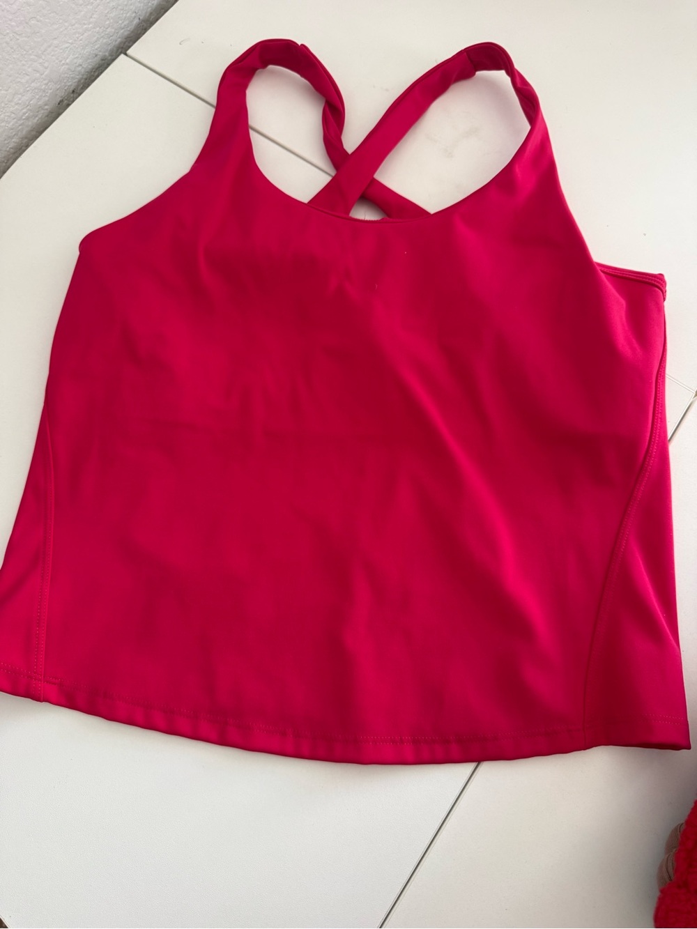 SPANX Hot Pink Athletic Bra with Support Band
